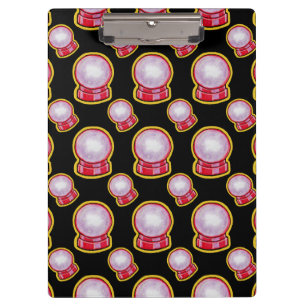 Pastel Crystal Ball Clipboard
