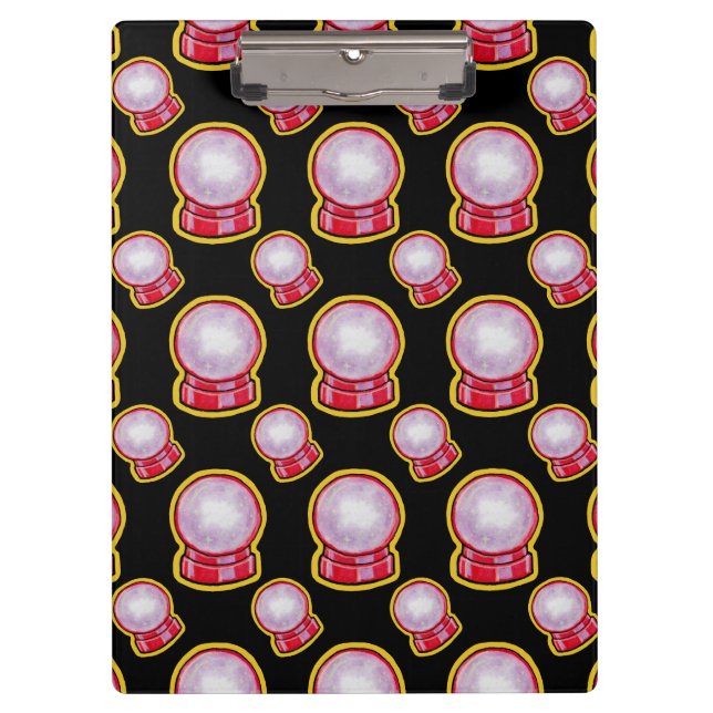 Pastel Crystal Ball Clipboard (Front)