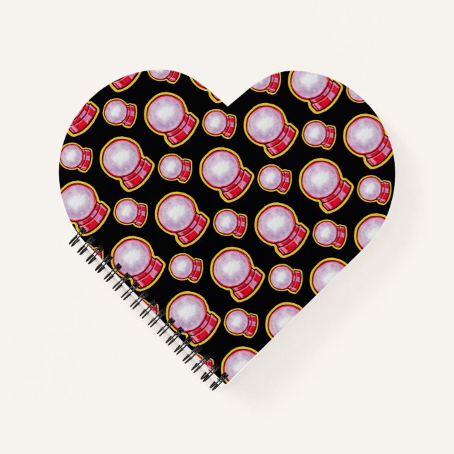 Pastel Crystal Ball Notebook (Front)