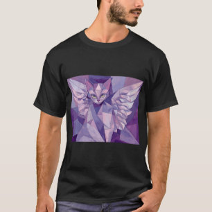 Pastel Cubist Cat T-Shirt
