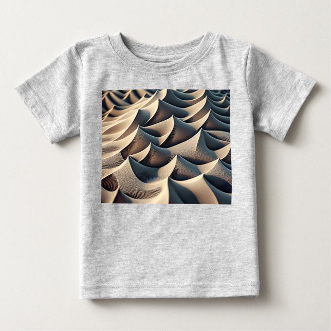 Pastel Currents Baby T-Shirt (Front)