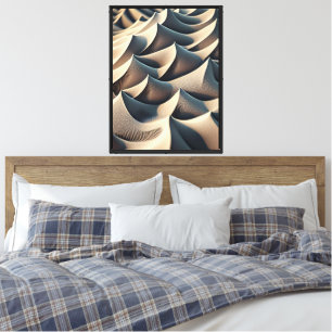 Pastel Currents Canvas Print