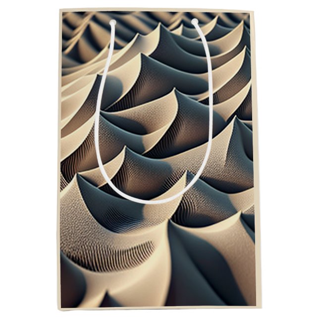 Pastel Currents Medium Gift Bag (Front)