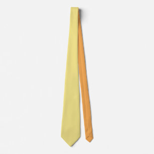 Pastel custard yellow decor ready to customise tie