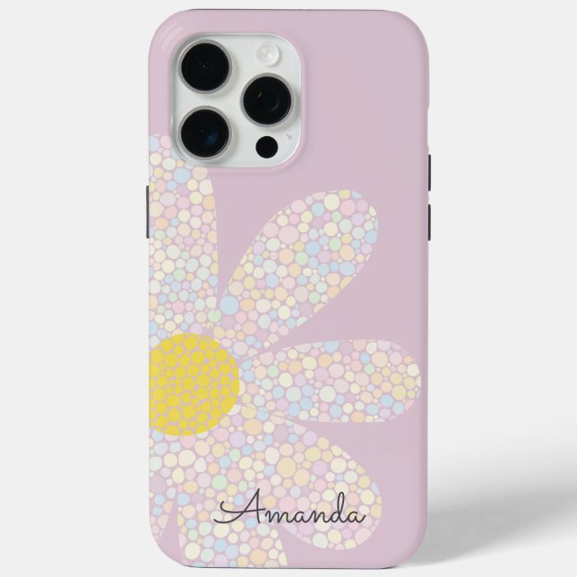 Pastel Daisy Case-Mate iPhone Case (Back)