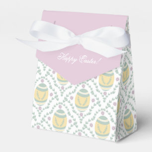 Pastel Damask Easter Eggs Pattern Favour Box