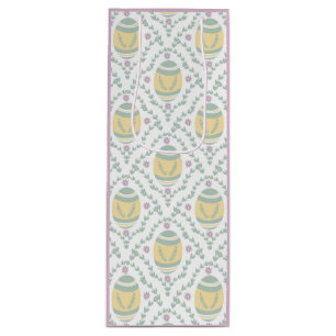 Pastel Damask Easter Eggs Pattern Gift Bag