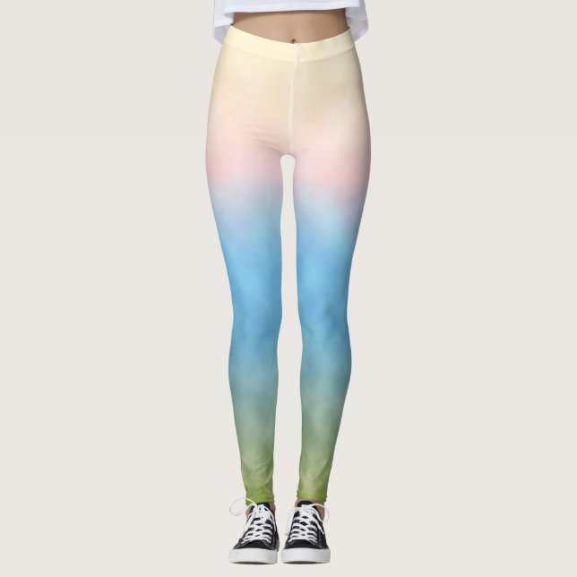 Pastel Dawn Leggings (Front)