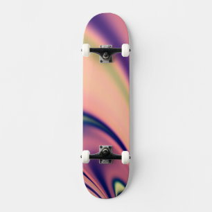 Pastel Days Fractal Skateboard