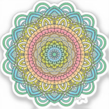 Pastel Defleur Mandala