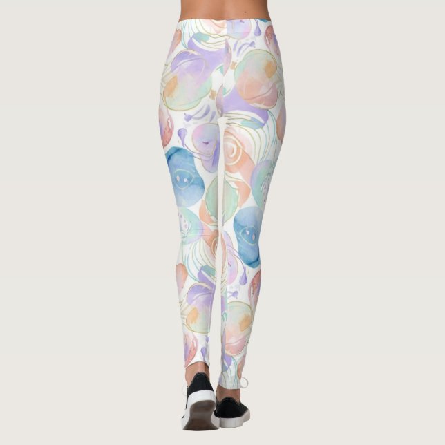 Pastel Design Leggings (Back)