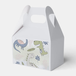 Pastel Dinosaur   Favour Box