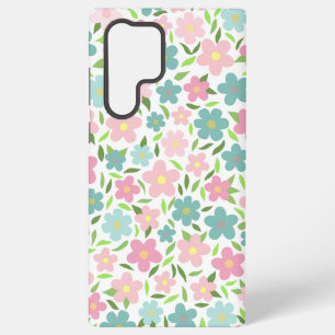 Pastel Ditsy Floral Shabby Chic Coquette Samsung Galaxy Case