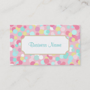 Pastel Dots  Business Card