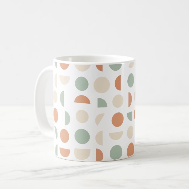 Pastel Dotted  Coffee Mug (Front Left)