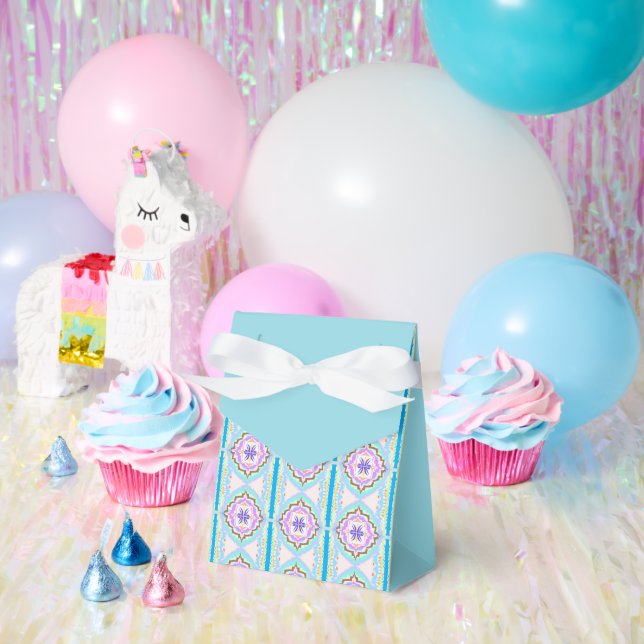Pastel Dream Boho Geometric Kaleidoscope Favour Box (Party)