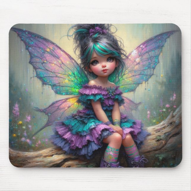 Pastel Dream Fairy Mouse Mat (Front)