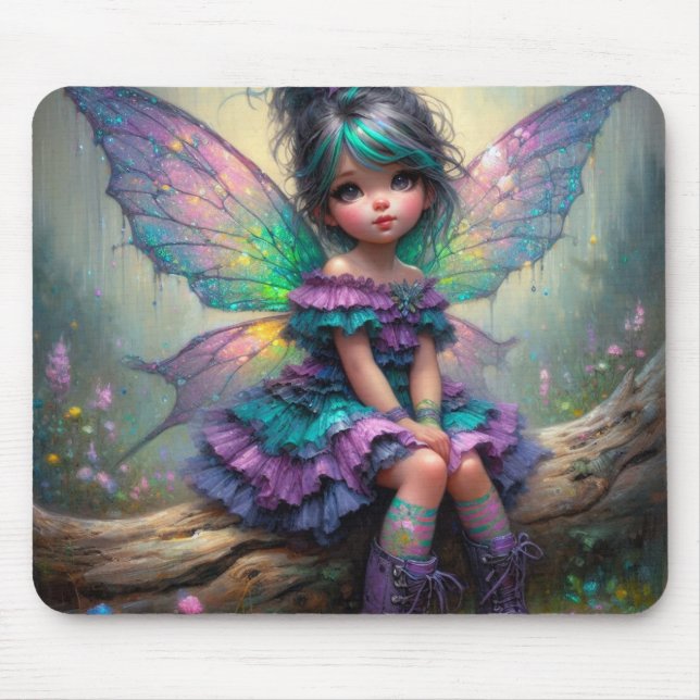 Pastel Dream Fairy Mouse Mat (Front)