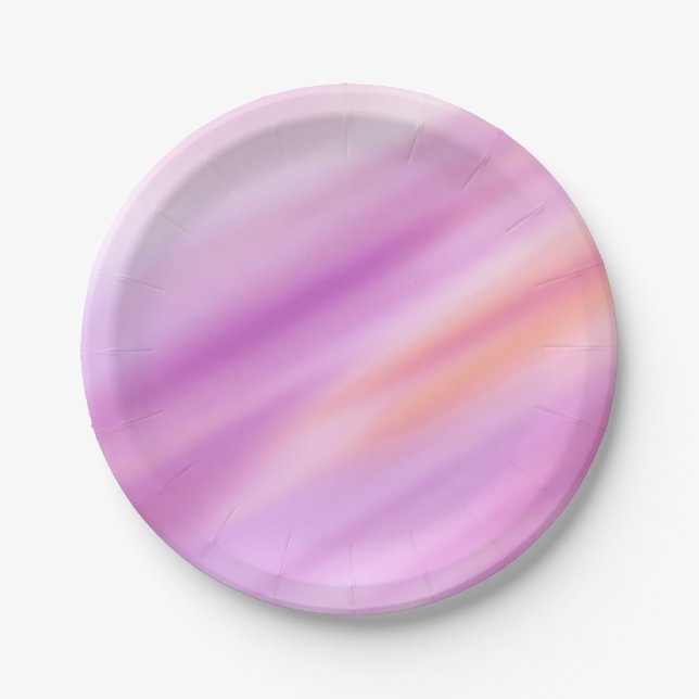 Pastel Dreams Paper Plate (Front)