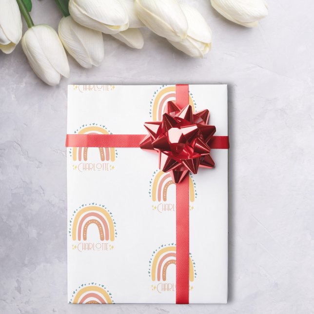 Pastel Dreams Personalised Wrapping Paper (Creator Uploaded)