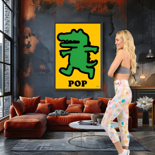 Pastel Dreams: Soft Abstract Floral Pattern Capri Leggings