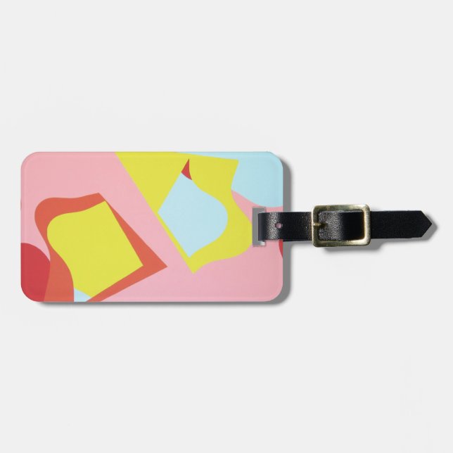 Pastel Dreamscape Luggage Tag (Front Horizontal)
