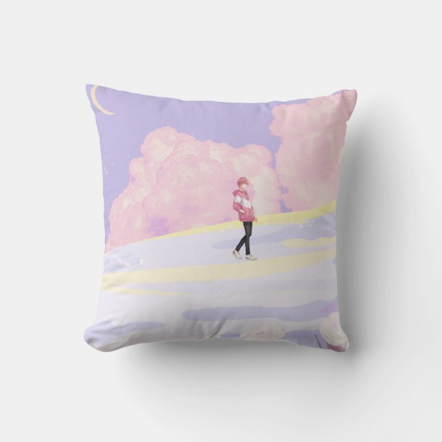 Pastel Dreamscape Walker Cushion (Front)