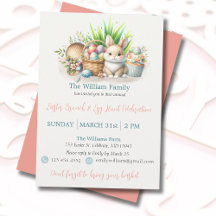 Pastel Easter Brunch & Egg Hunt Party 
