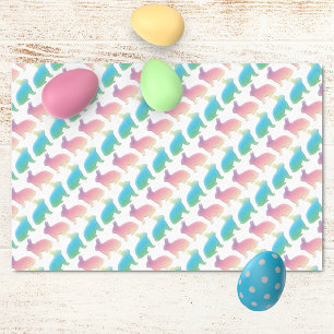 Pastel Easter Bunnies Tissue Paper