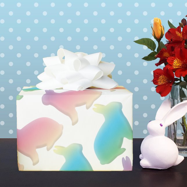Pastel Easter Bunnies Wrapping Paper (Creator Uploaded)