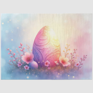 Pastel Easter Egg Decoupage Paper