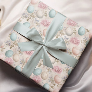 Pastel Easter Eggs Wrapping Paper