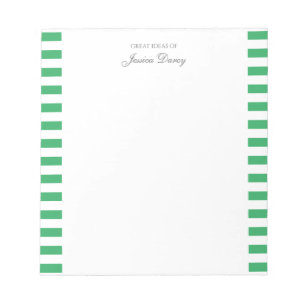 Pastel Elegant Classic Script Great Ideas Feminine Notepad
