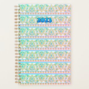 Pastel Embroidery Beautifully Boho 2023 Planner