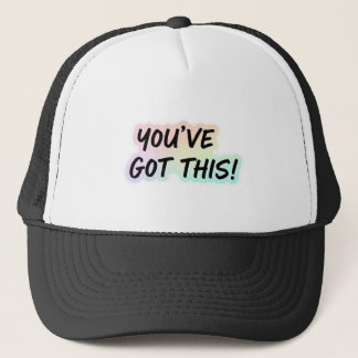 Pastel Encouragement | "You've Got This" Digital A Trucker Hat