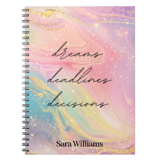 Pastel Ethereal Dream Notebook Meeting Work Notes