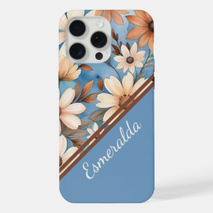 Pastel Fall Blooms iPhone 15 Pro Max Case