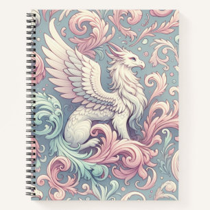 Pastel Fantasy Griffin Notebook