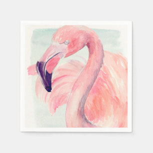 Pastel Flamingo Napkin
