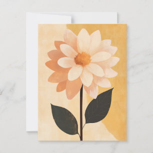 Pastel Flora in Stillness #090 Postcard