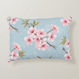 Pastel Floral Bedding Decorative Cushion
