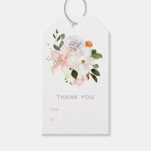 Pastel Floral Bridal Shower Gift Tags