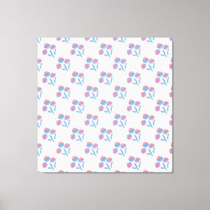 Pastel Floral Canvas Print