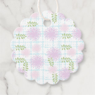 Pastel floral Gift Tage Favour Tags