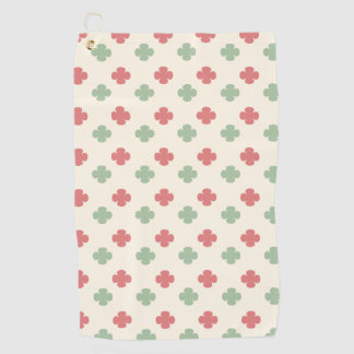 Pastel Floral  Golf Towel