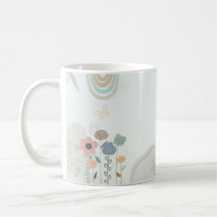 Pastel Floral Growth Mug