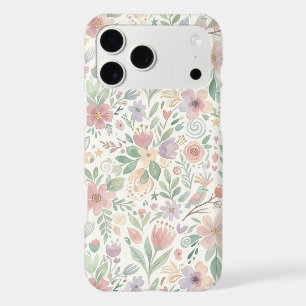Pastel Floral iPhone 17 Pro Max Cases