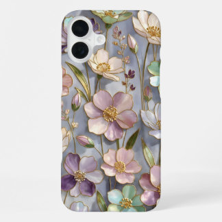 Pastel Floral iPhone Case Elegant Flower Design