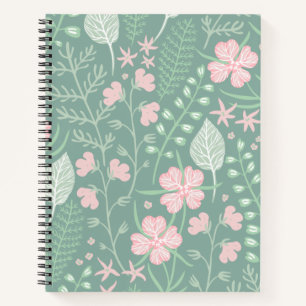 Pastel Floral Notebook