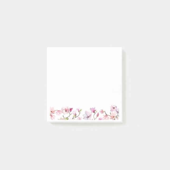 Pastel Floral  Post-it Notes (Front)